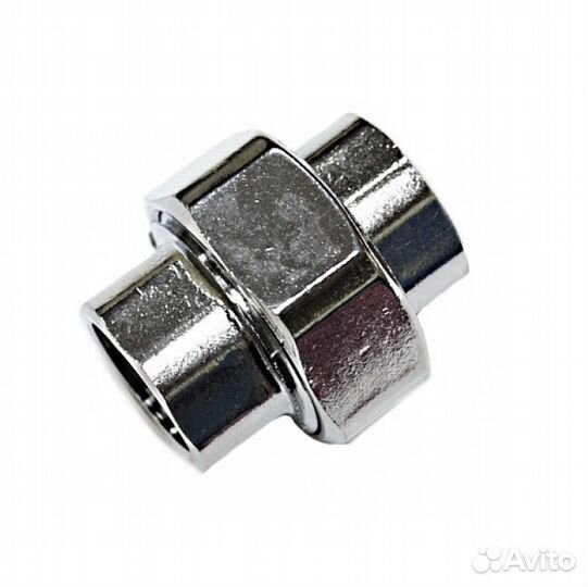 Хромированные, полированные фитинги GF Италия