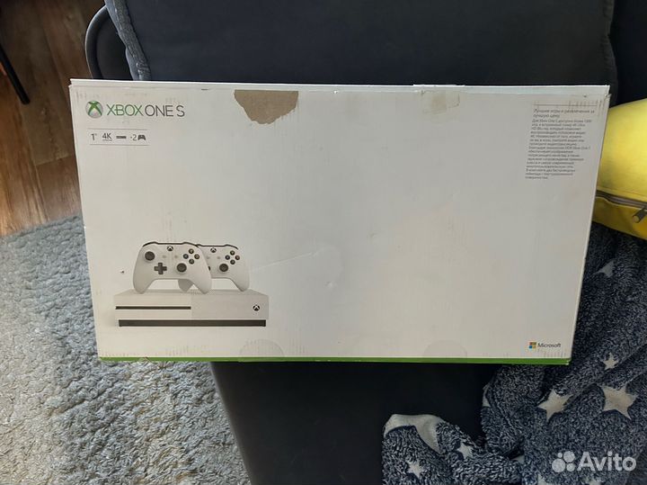 Xbox one s 1tb с играми