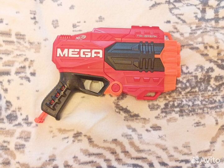 Дробовик-Бластер nerf mega TRI-break