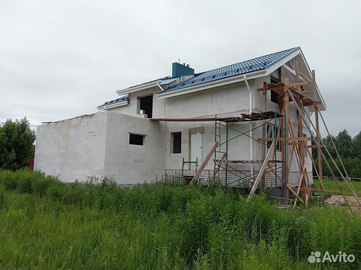 Кладка газосиликатных блоков