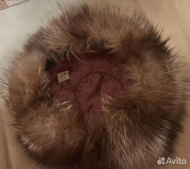 Шапка из чернобурки