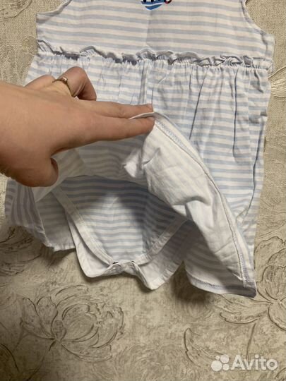 Платье боди для девочки