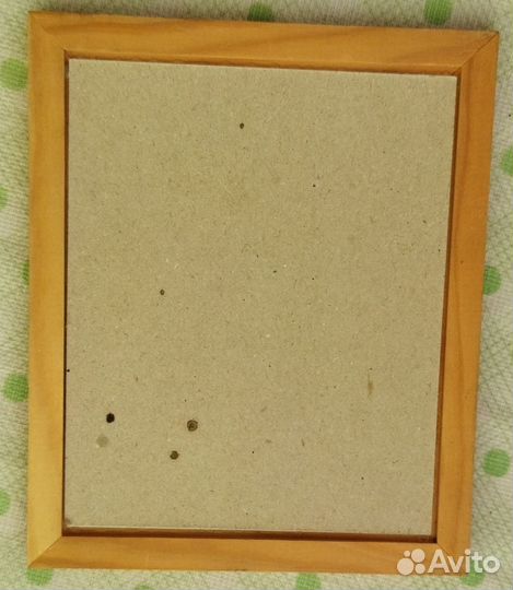 Картина с янтарём 14,5 х 17,5 см