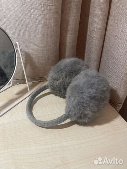 Меховые наушники