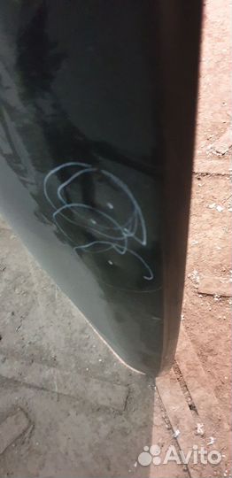 Mitsubishi galant 6 (88-93г) капот новый с дефект