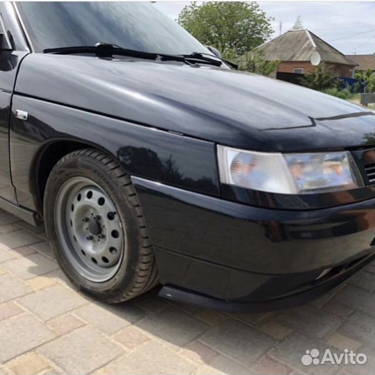 Губа на бампер samurai