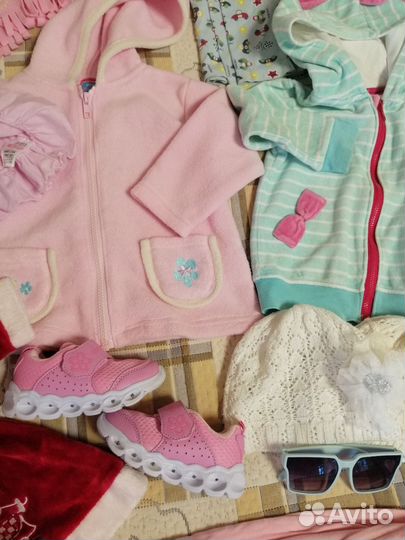 Одежда пакетом для девочки 0-3 лет