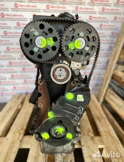 Двигатель контрактный Volkswagen BKD 2.0