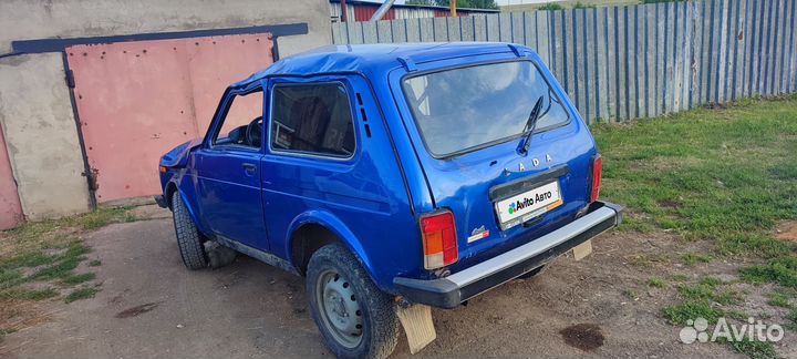 LADA 4x4 (Нива) 1.7 МТ, 2017, битый, 80 000 км