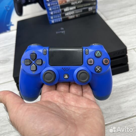 Sony PS4 Pro 1Tb + Много Игр