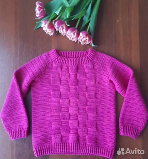 Джемпер вязаный детский (новый)