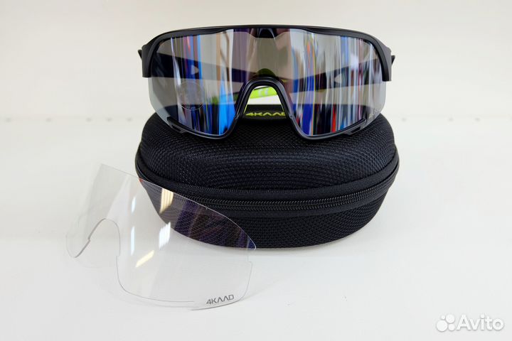 Очки 4kaad pulse race black G20108, черный