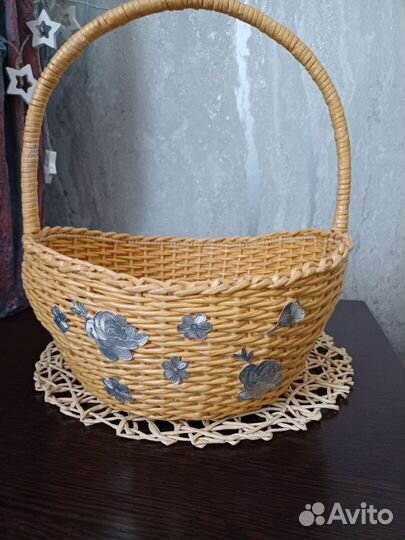 Корзина плетеная
