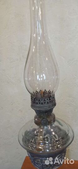 Керосиновая лампа, 19 век, (шпиатр)