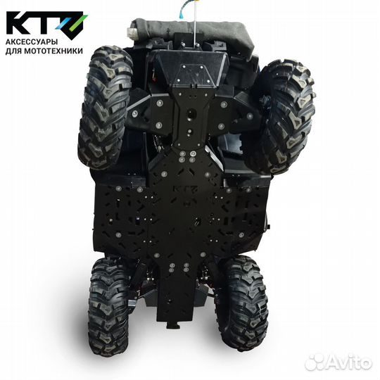 Защита днища на квадроцикл CF Moto X8 Н.О EPS X10