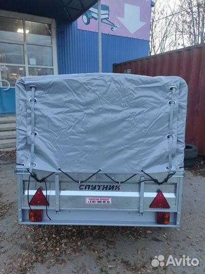 Прицеп Спутник Лайт Высокий тент