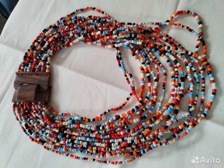 Чокер из бисера