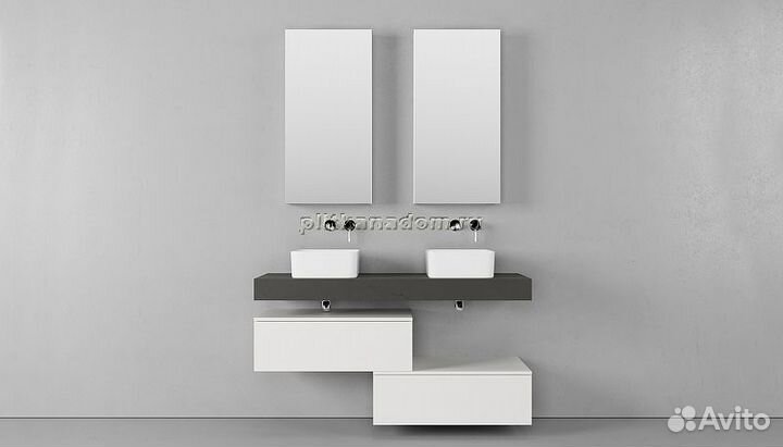 Тумба подвесная Velvex Unique Unit 80х27 tpUNI.80.H27.Y-211