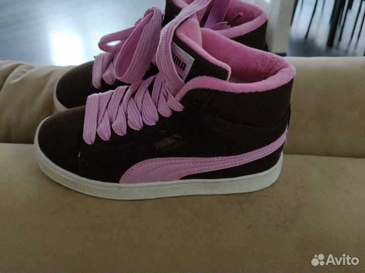 Кеды зимние женские 36