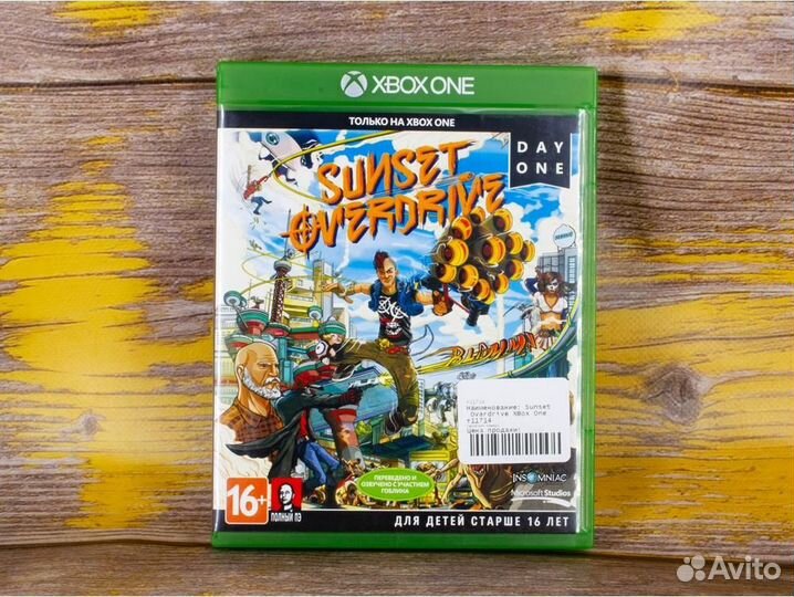 Игра Sunset Overdrive для Xbox One