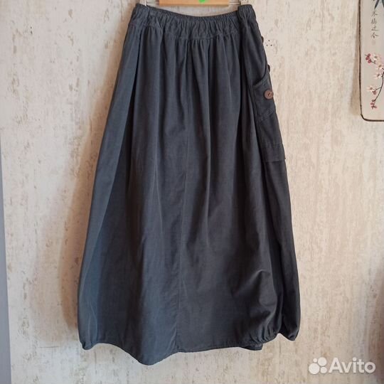 Юбка вельвет