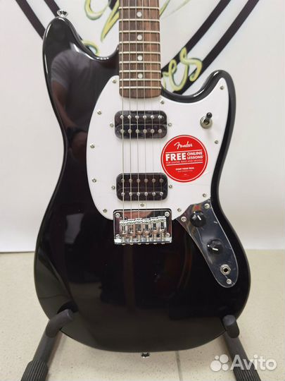 Fender squier bullet mustang HH BLK новая