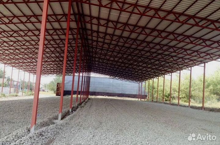 Строительство ангаров, гаражей, навесов