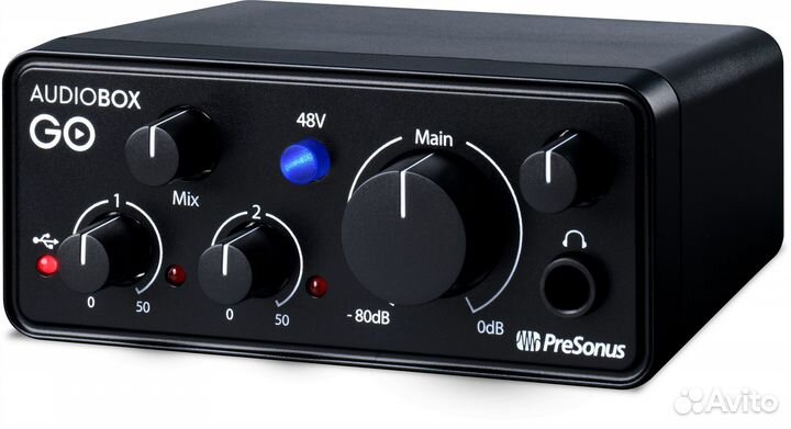 Аудиоинтерфейс PreSonus AudioBox GO