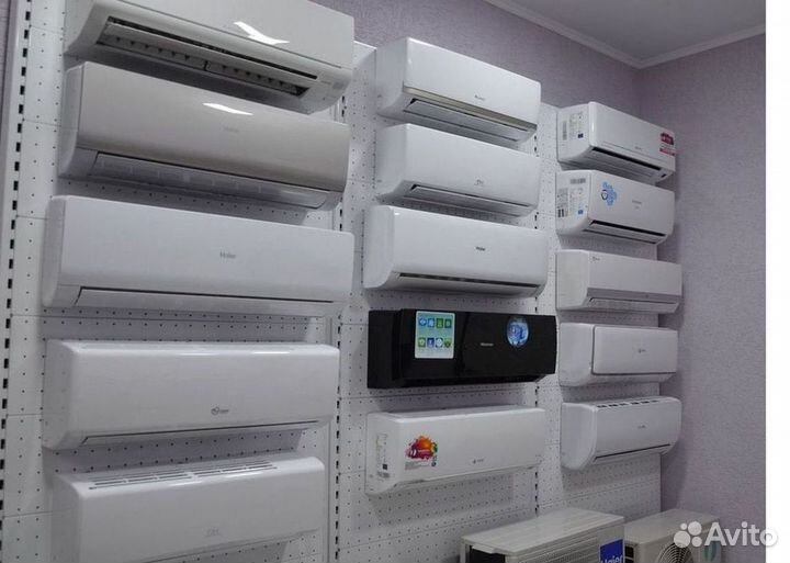 Сплит система с установкой