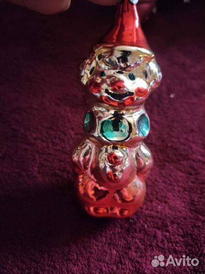 Новогодние ёлочные игрушки СССР