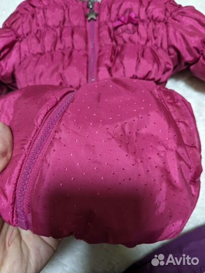 Утепления курточка и штанишки на весну