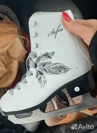 Коньки фигурные nordway 33