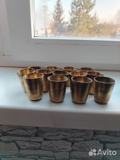 Рюмки бронза