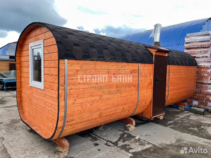 Отправим каталог бань бочек