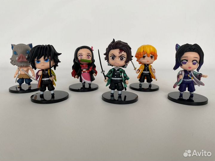 Аниме фигурки клинок рассекающий демонов