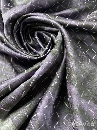 Шелк натуральный, Италия, отрез 3,3 метра