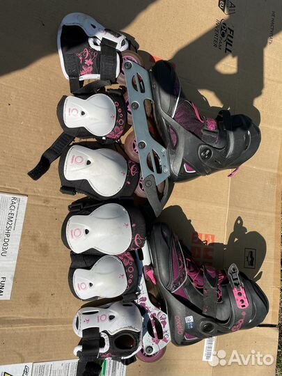 Ролики Oxelo, изменяемый размер 37-40