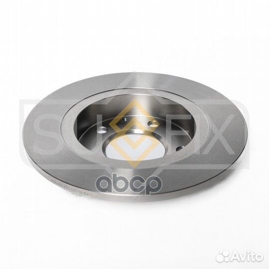 Диск тормозной (261x10) (261x10) зад прав/лев