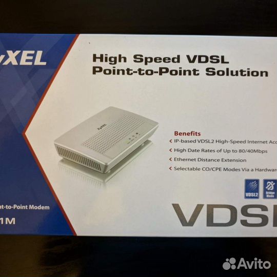 Zyxel P-871M белый, 2шт