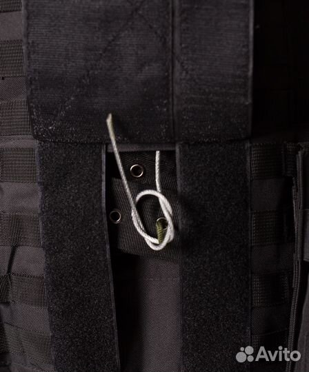 Тактический военный бронежилет разгрузка - черный