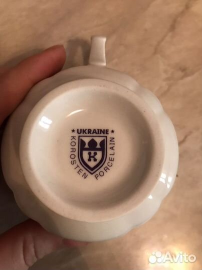 Сервиз фарфор чайный новый