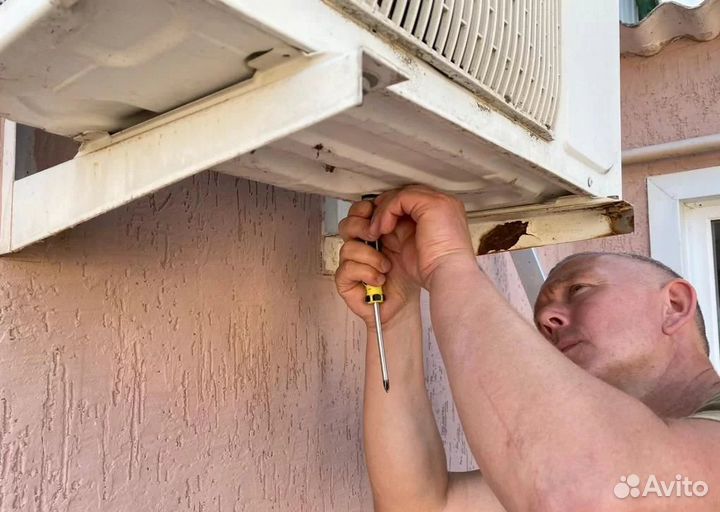 Ремонт сплит систем / Чистка кондиционеров