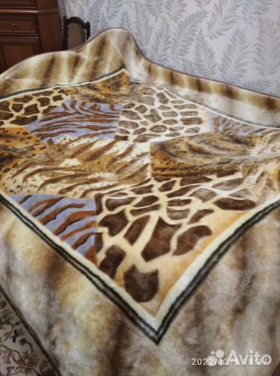 Плед покрывало евро