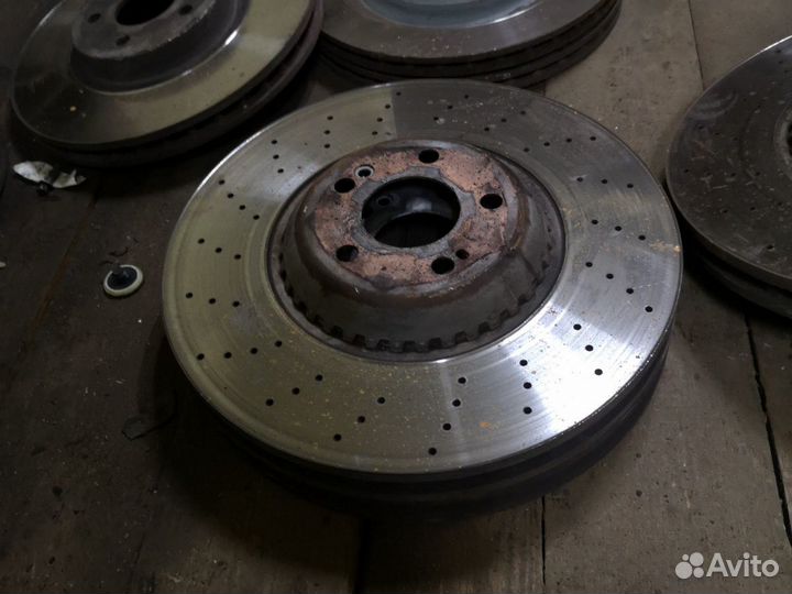 Диски тормозные передние Mercedes 222