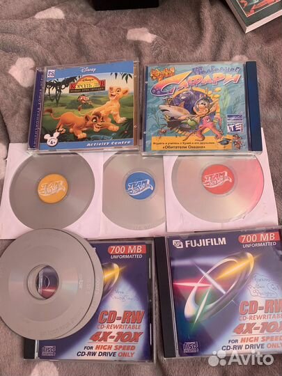 Диски с детскими играми
