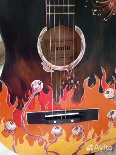 Акустическая гитара бу