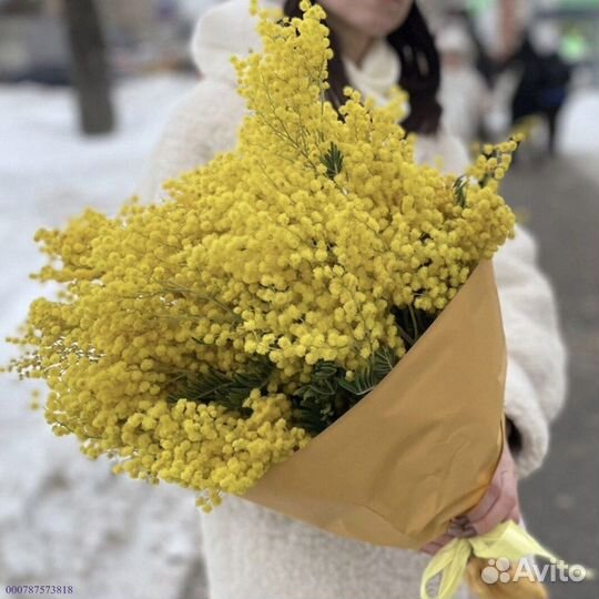 Букеты из мимозы (Арт.52525)