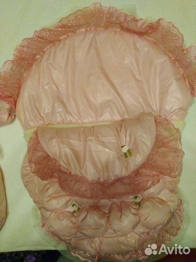 Конверт на выписку зимний для девочки