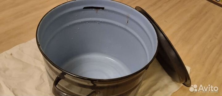 Кастрюля эмалированная 20 л бу