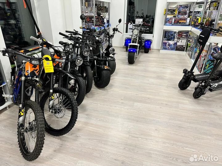 Электроскутер Citycoco GT X7 PRO RED